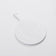 American Metalcraft FSRW11  12" Round White Faux Slate Serving Peel