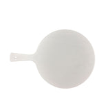 American Metalcraft FSRW11  12" Round White Faux Slate Serving Peel