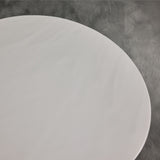 American Metalcraft FSRW11  12" Round White Faux Slate Serving Peel