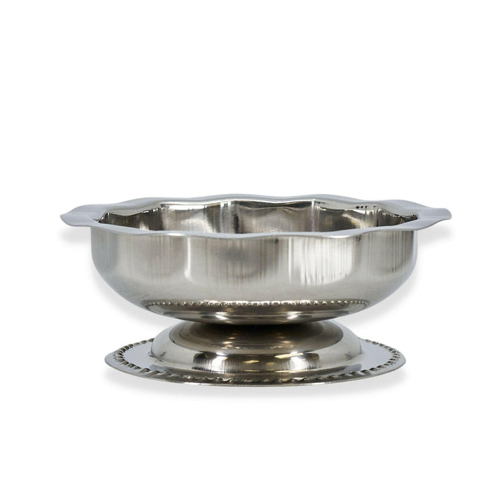 American Metalcraft 3500 3.5 oz Stainless Steel Footed Sherbet Dish