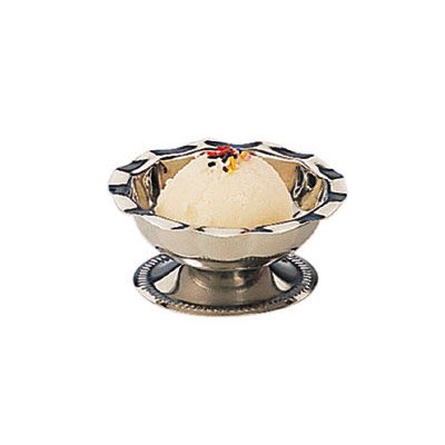 American Metalcraft 3500 3.5 oz Stainless Steel Footed Sherbet Dish