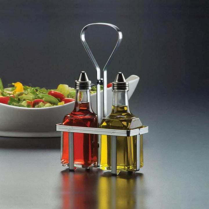 American Metalcraft VBR1 Chrome Oil and Vinegar Rack American Metalcraft