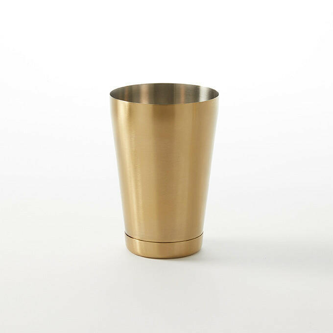 American Metalcraft GBS18 Gold 18 oz Boston Shaker American Metalcraft
