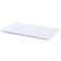 American Metalcraft MEL189 18" x 9" x .75" Endurance White Melamine Rectangular Flat Platter