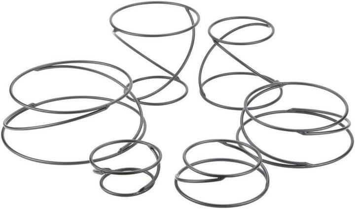 American Metalcraft LWUS6 Wrought Iron Riser Set of 6 American Metalcraft