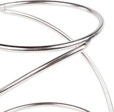 American Metalcraft SSUS6 Stainless Steel Swirl Riser 6 Piece Set