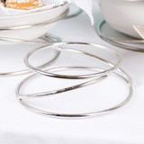 American Metalcraft SSUS6 Stainless Steel Swirl Riser 6 Piece Set