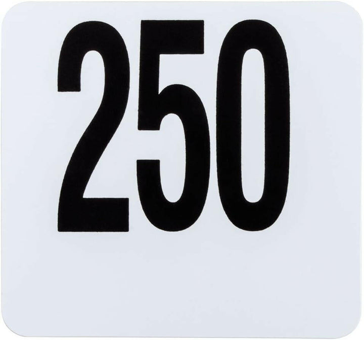 American Metalcraft 4" Table Numbers 201-250 American Metalcraft