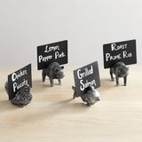 American Metalcraft CHPF Polyresin Fish Whimsical Card Holder