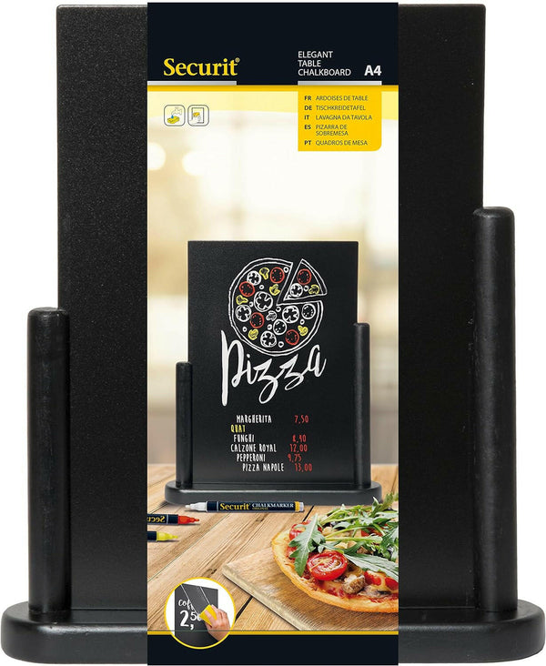 American Metalcraft ELEBLLA 9" x 12" Black Table Board American Metalcraft