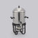 American Metalcraft MESABUSS13 3.25 Gallon (52 Cup) Round Stainless Steel Coffee Urn
