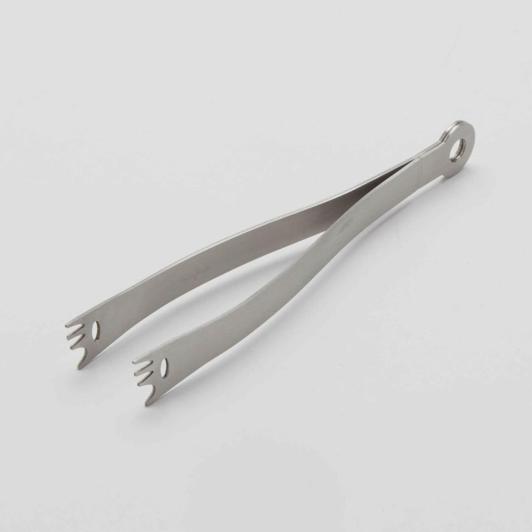 American Metalcraft TGP 6-1/8" Pronged Stainless Steel Bar Tongs American Metalcraft