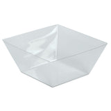 American Metalcraft PBSL73 1.8 Qt Square Plastic Bowl - Tray Liner 12/Case
