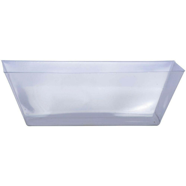 American Metalcraft PBSL73 1.8 Qt Square Plastic Bowl - Tray Liner 12/Case American Metalcraft