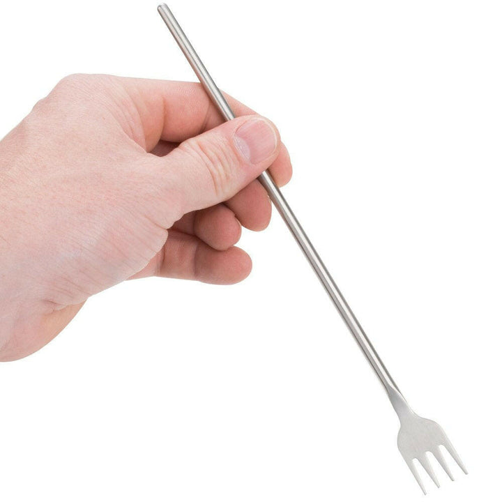 American Metalcraft SSPF 8.25" Stainless Steel Bar Fork American Metalcraft