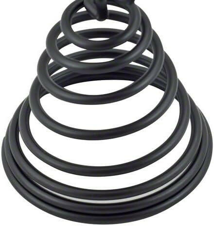 American Metalcraft SNB2 3" Spiral Black Card Holder American Metalcraft
