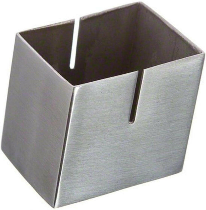 American Metalcraft DXCH2 1 1/8" Stainless Steel "Box" Style Card Holder American Metalcraft