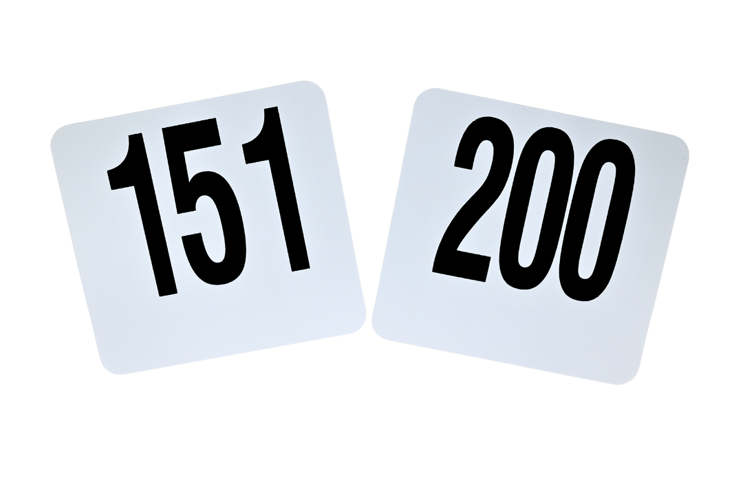 American Metalcraft 4" Table Numbers 151-200