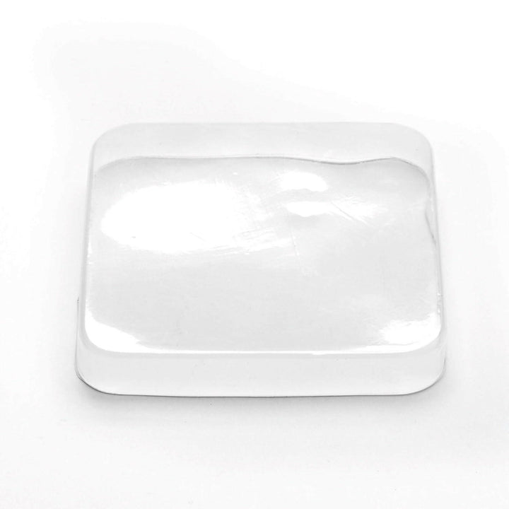 American Metalcraft LGJ72 6" Square Plastic Lid For GJ72 Glass Jars 12/Pack American Metalcraft