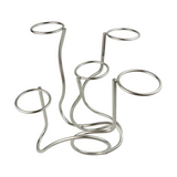 American Metalcraft WS5 Stainless Steel 5-Cone Stand American Metalcraft
