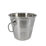 American Metalcraft SSP35R Stainless Steel Pail with Rings 12 oz