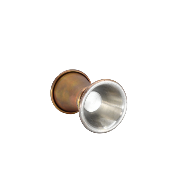 American Metalcraft ACJ1 .5 oz x 1 oz Antique Copper Jigger