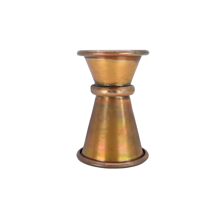 American Metalcraft ACJ1 .5 oz x 1 oz Antique Copper Jigger