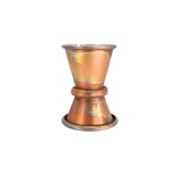 American Metalcraft ACJ2 .5 oz x .75 oz Antique Copper Jigger