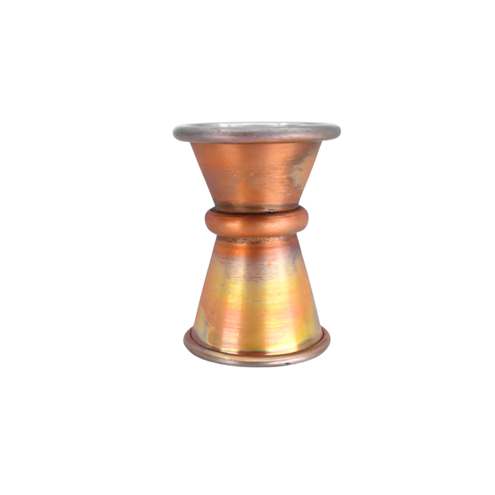 American Metalcraft ACJ2 .5 oz x .75 oz Antique Copper Jigger