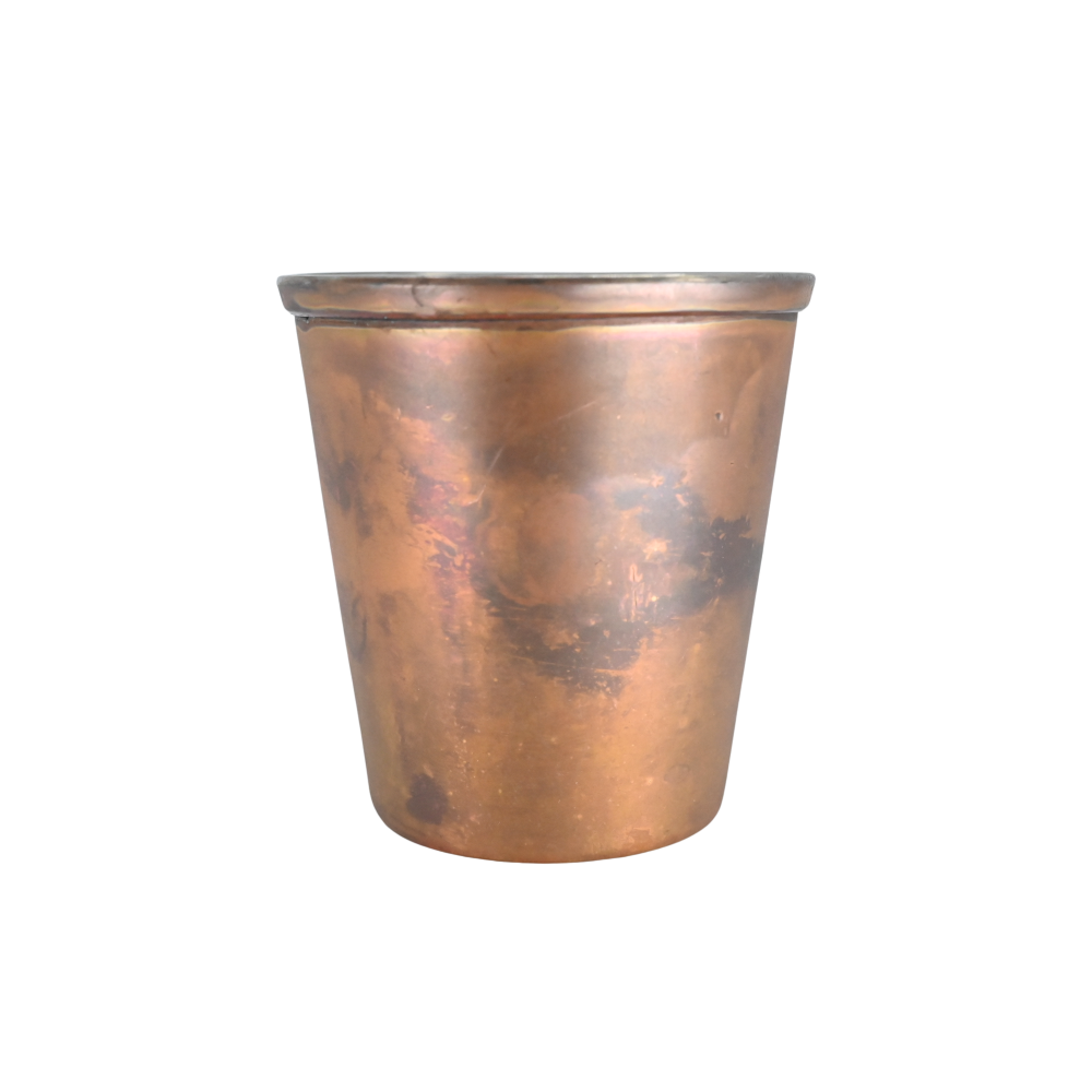 American Metalcraft AC4 Antique Copper 4 oz Mini Mule Cup