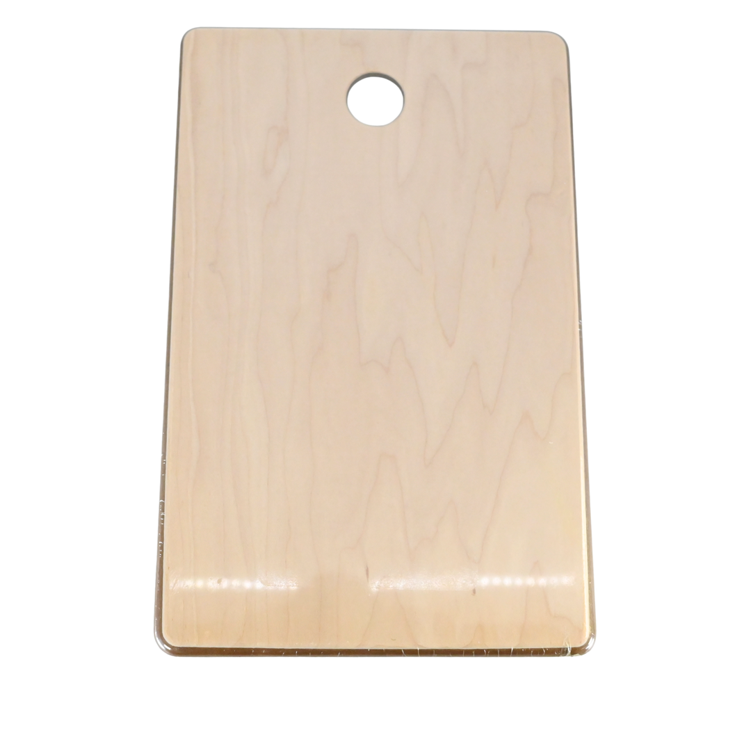 American Metalcraft MBSB11 Pressed Maple Wood Serving Board 11" x 7" x .25"