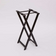 American Metalcraft WTSB39 39" Black Wood Tray Stand
