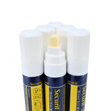 American Metalcraft Securit 6 Pack Big Tip White Chalk Markers (SMA720WT)