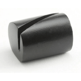 American Metalcraft Black Aluminum Angled Cylinder Card Holder