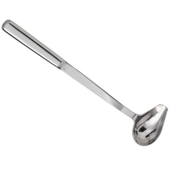 American Metalcraft SLL1 Stainless Steel 11" Belaire Hollow Handle 1 oz Ladle