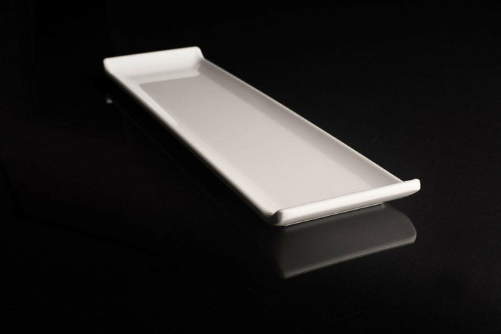 Cheforward Create White Rectangle Tray 14" x 3.375" Cheforward