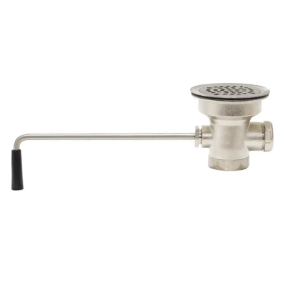 Advance Tabco K-5 Twist Operated Drain 2 Inch & 1.5 Inch IPS Outlet