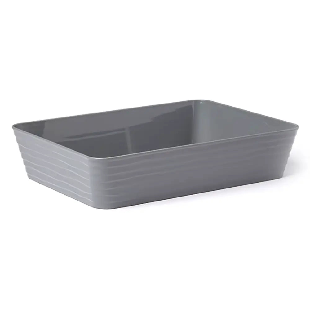 American Metalcraft B14G Gray Rectangular ABS Serving Bowl 156 oz
