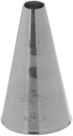 Ateco 802 SS Plain Pastry Decorating Tip 1/4" Ateco