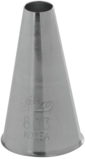 Ateco 803 SS Plain Pastry Decorating Tip 5/16"