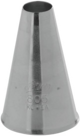 Ateco 805 SS Plain Pastry Decorating Tip 7/16"