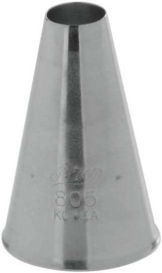Ateco 805 SS Plain Pastry Decorating Tip 7/16" Ateco