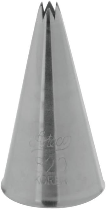 Ateco 820 SS Star Pastry Decorating Tip 5/32" Ateco