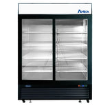 Atosa MCF8727GR 2-Section Refrigerator Merchandiser, 44.9 Cu. Ft.