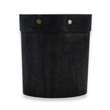 American Metalcraft PWBB4 Black Poplar Wood Box 4"