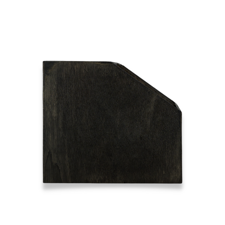 American Metalcraft PWBC7 Black Poplar Wood Coffee Caddy 7.5" x 6.5"
