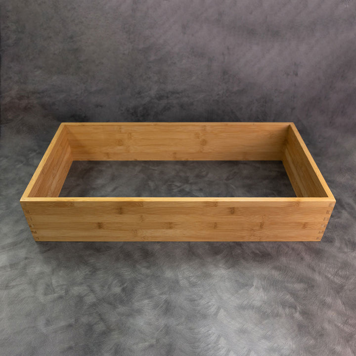 American Metalcraft WSBAL Large Bamboo Sleeve 25-3/8" x 13-1/4" x 4-3/4" American Metalcraft