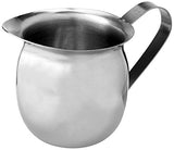 Winco BCS-5 5 oz Stainless Steel Bell Creamer with Handle