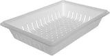Carlisle StorPlus 18x26 Polyethylene Food Storage Colander White