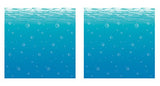 Beistle Undersea Backdrop 4x30 Feet | Under the Sea Wall Decor